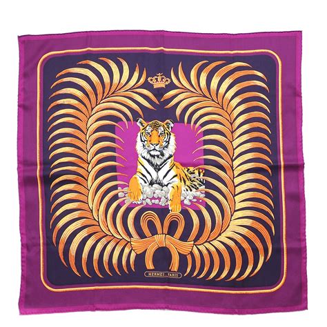 Hermes Scarf Tiger 